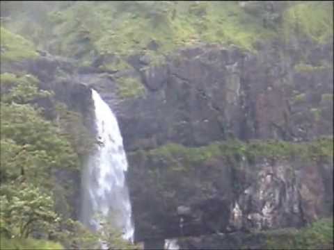 indian rainy or monsoon season natural scenery of melghat by