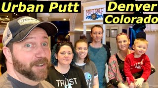 Urban Putt In Downtown Denver Colorado | Indoor Mini Golf | Collab With Wonderful World Of Walter