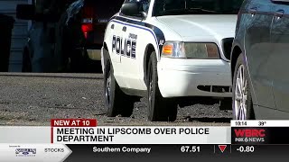 Meeting in Lipscomb over police department