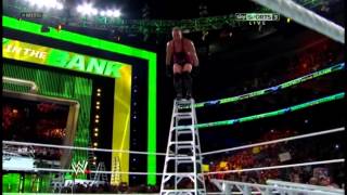 Rvd Five Star Frog Splash On Christian Off The Ladder - Money In The Bank 2013