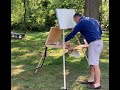 Plein Air Painting, Six Minute Setup, and Oil Painting Materials