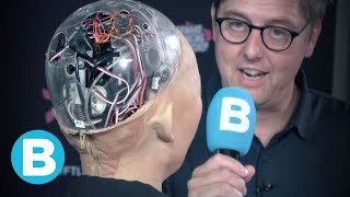 Robot Sophia van Hanson Robotics was in Nederland. Erwin sprak met ...