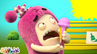 Melty Ice Cream | Oddbods | Cute Cartoons for Kids @Oddbods Malay