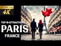 4k  paris top 10 attractions 2024   paris attractions  paris travel guide  paris must see