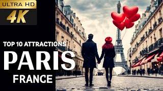 [4k] Paris top 10 attractions 2024 | Paris Attractions | Paris Travel Guide | Paris Must See