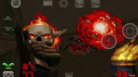 Уровень 23 игры Дум2, карта MAP 23 DOOM2, секреты map23 DOOM 2, прохождение Дума на телефоне Андроид