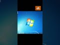 Recuerdos de la interfaz aero de Windows #shorts