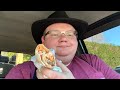 Taco Bell Steak WHITE HOT RANCH Nacho Fry Burrito Review
