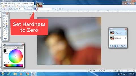 How to Blur Background of an Image || Paint.net