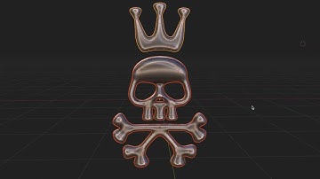 Skin Modifier in Blender | Create Skull Emblems in 3 Minutes!