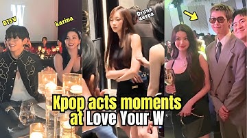 All Kpop Idols moments at W Korea’s 20th Breast Cancer Awareness Event!