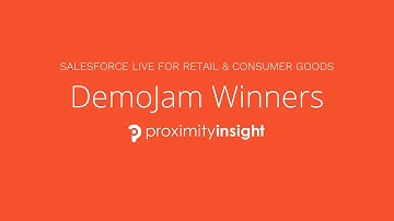 Proximity Insight Clienteling Solution DemoJam Winners 2020