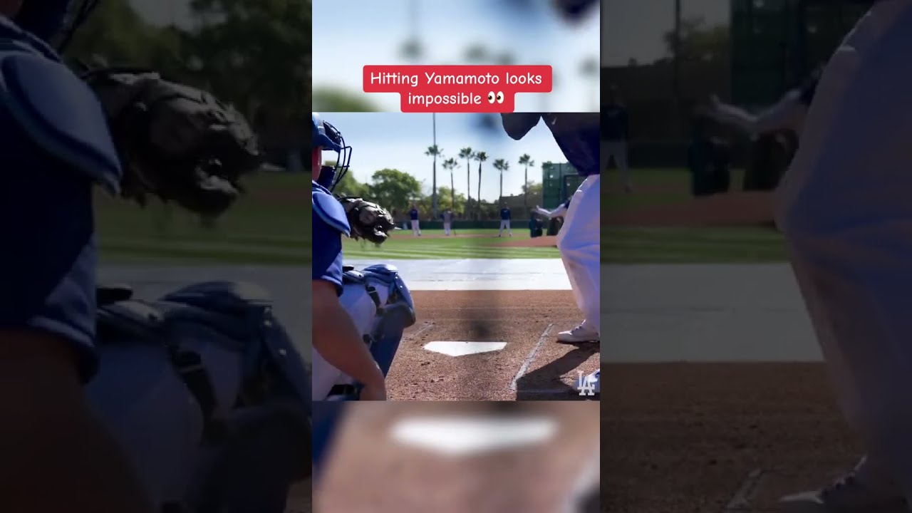 Good Luck To Anyone That Has Face Yoshinobu Yamamoto Via Dodgers TT 
