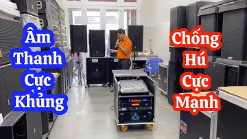 "Chống Hú Mạnh" Âm Thanh Khủng - Bộ Dàn Âm Thanh 6 Loa LH:0932669768 MTA690