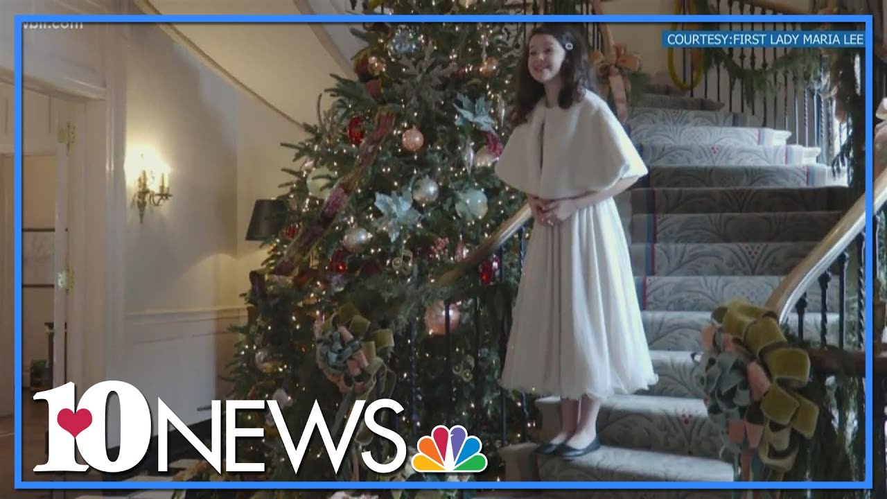 TN First Lady Maria Lee gives virtual tour of Christmas at the Tennessee Residence