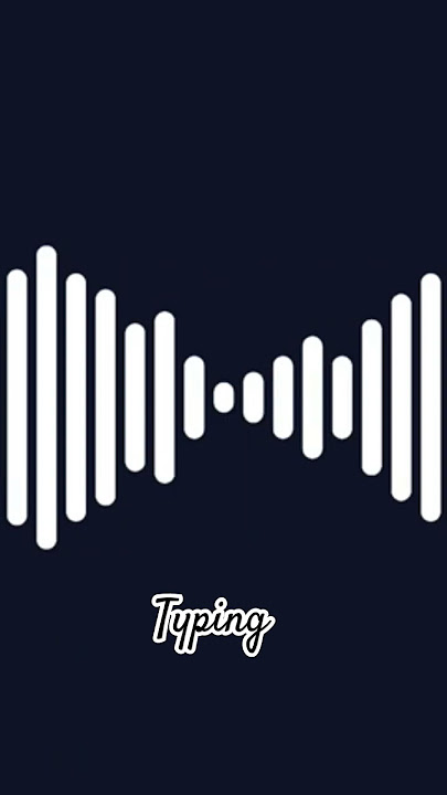 Suara mengetik. Typing sound effect