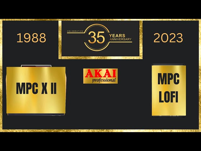 AKAI celebrates 35 years of MPC with MPC One + standalone sampler