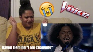The Voice 2017 Davon Fleming- The Playoffs I Am Changing