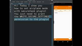 Toggle airplane mode without root with SecureTask screenshot 5