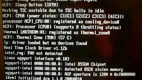Intel Kernel Mode Swapping boot failure