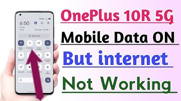 OnePlus 10R 5G Mobile Data ON But internet Not working Problem Solve