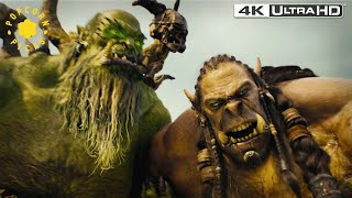 Durotan vs Gul'dan Fight To The Death | Warcraft 4k HDR