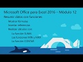 Microsoft Excel: Resumir datos con funciones