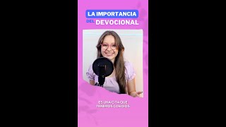 La clave para ser constante con tu #devocional l Salmo 1:2 l María Juliana #shorts