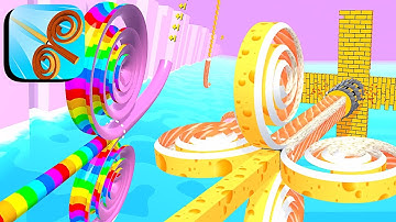 Spiral Rider ​- All Levels Gameplay Android,ios (Levels 190-191)