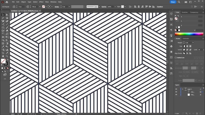 5 Ways To Create A Hexagon Pattern In Adobe 2024