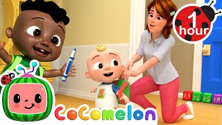 Back to School! | Cocomelon | Super Moms | Nursery Rhymes and Kids songs🌸