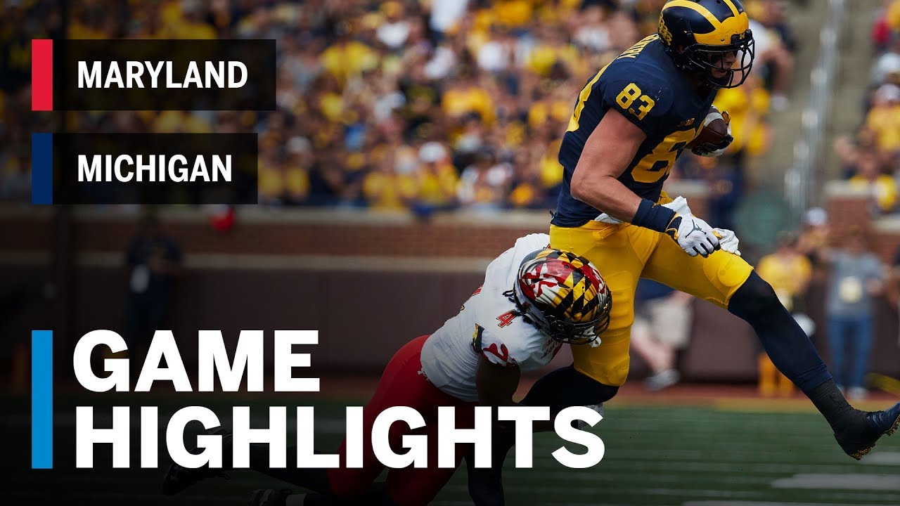 Highlights Maryland Terrapins Vs Michigan Wolverines Big Ten Football