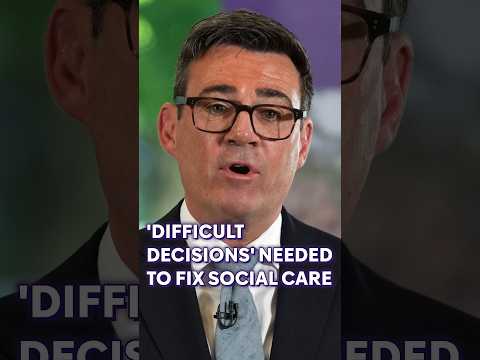 Burnham warns 'difficult decisions' needed to fix social care #SocialCare #AndyBurnham