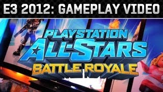 E3 2012: Playstation All-Stars Battle Royale Gameplay Video (HD 720p)