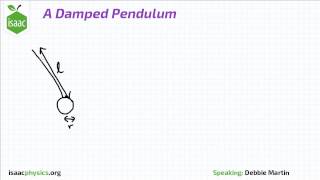 A Damped Pendulum - Part A - SHM Level 6