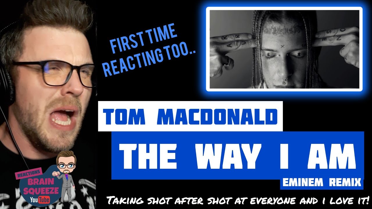 Том Макдональд - THE WAY I AM (EMINEM REMIX) (реакция Великобритании) | ДЕЛАЮ КАДР ЗА КАДРОМ, И М...
