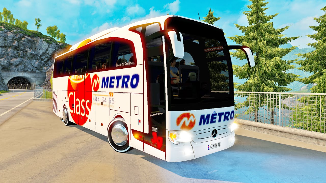 euro truck simulator setra bus travego