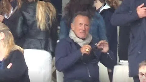 Bruce SPRINGSTEEN & daughter Jessica @ Paris July ...