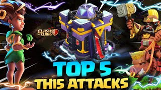 Top 5 TH15 Attack Strategies YOU need to Use in coc After Update! Best Th15 Attacks Clash of clans