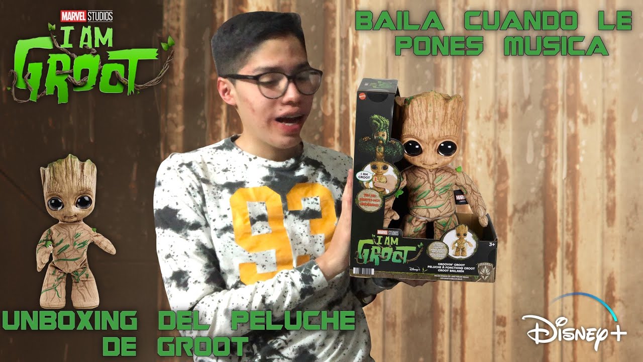 UNBOXING DEL PELUCHE DE “I AM GROOT” 