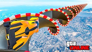 I got sick... SKILL TEST WITHOUT BRAKES AND HARD TROLLING FROM CHEATERS IN GTA 5 ONLINE