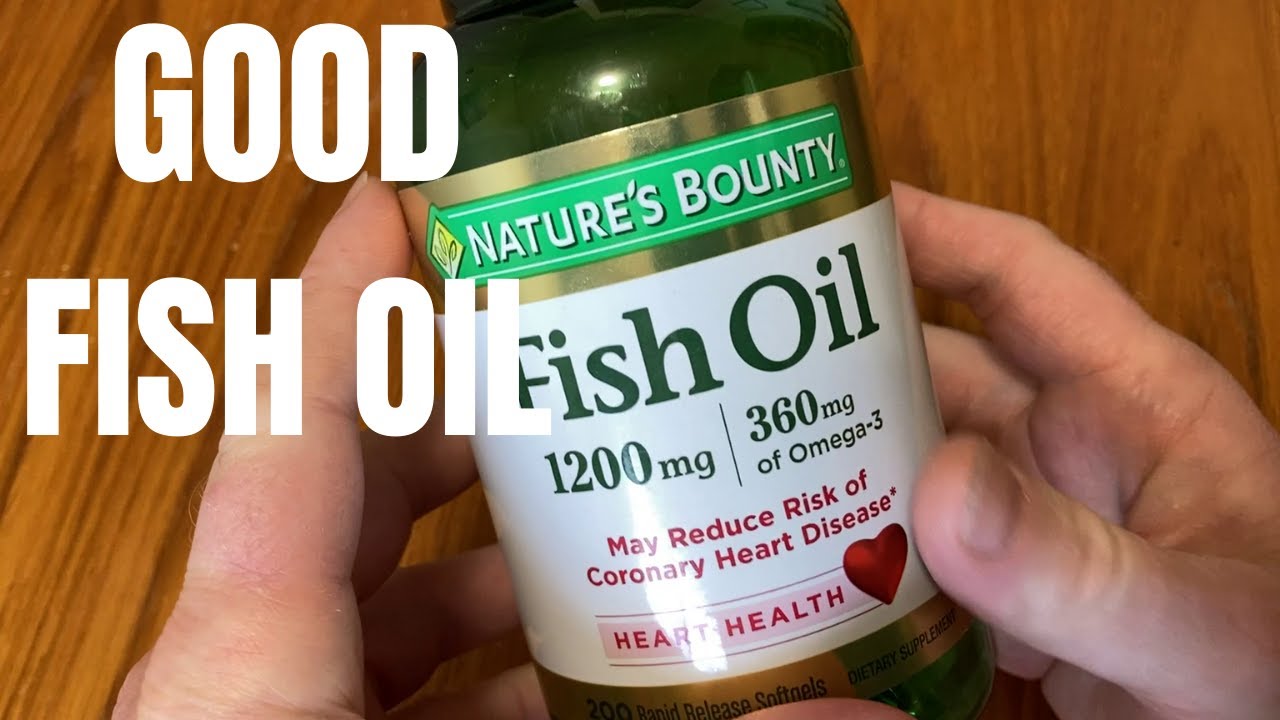 Fish Oil – Nature's Bounty