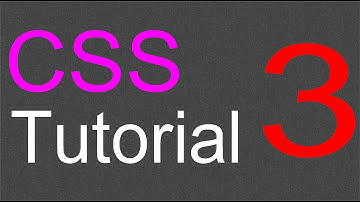 CSS Layout Tutorial - 03 - Adding header and navigation section