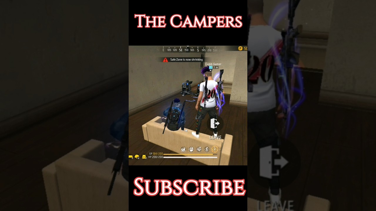 New trick Climbing peak big house stair free fire viral shorts