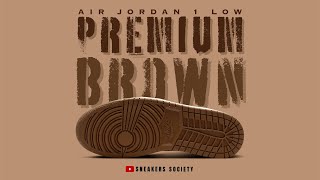 PREMIUM BROWN 2024 Air Jordan 1 Low | PRICE + DETAILED LOOK