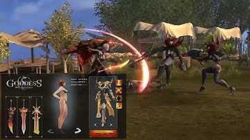 Goddess: Primal Chaos - Intense combat