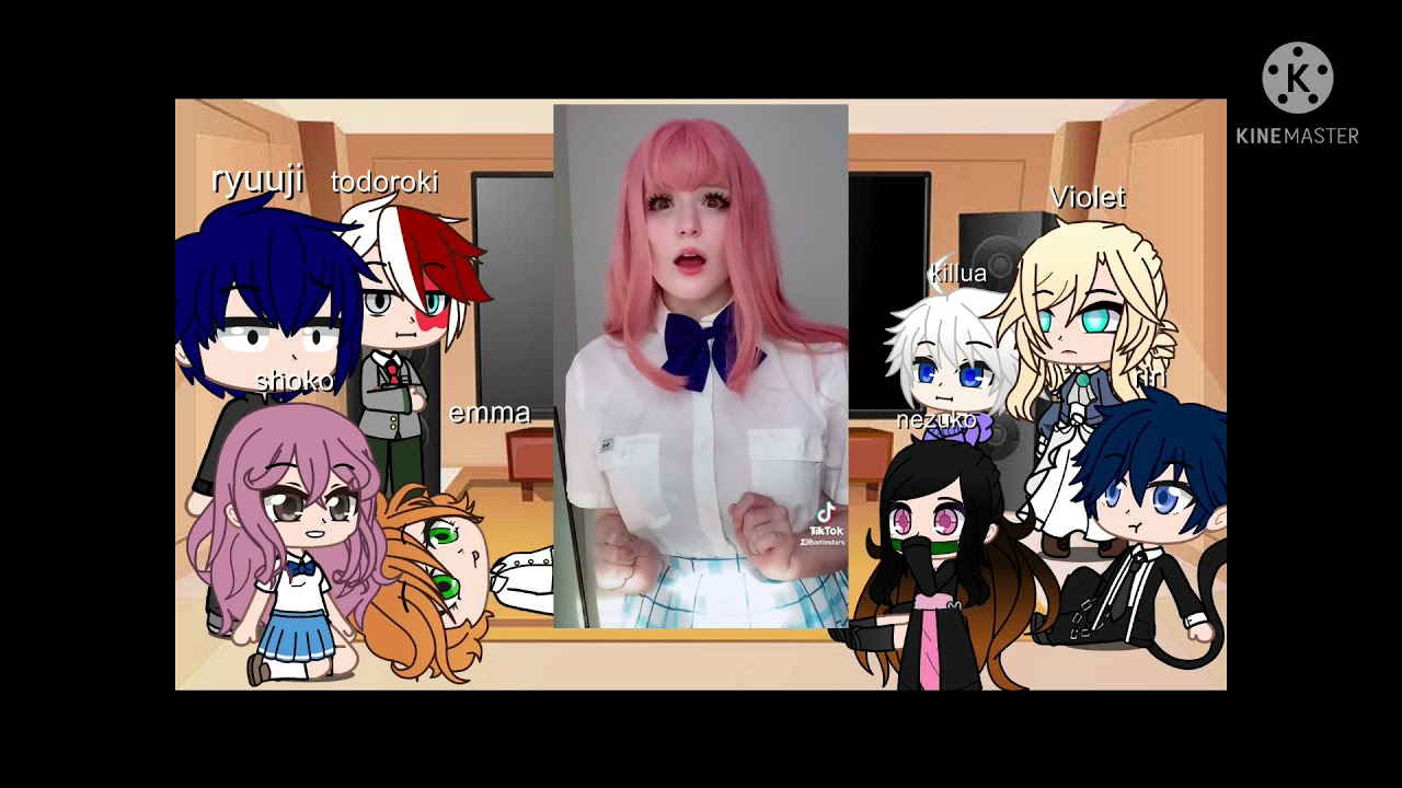 My favourite anime character react to a silent voice