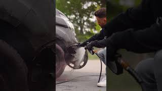 Dirty Wheel Cleaning - Car Detailing Asmr