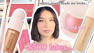 $500 😱 worth Rare Beauty products at SEPHORA! | SHOP WITH ME 🛍️ (haul)