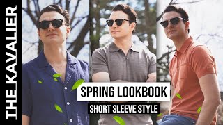 Summer Short Sleeve Style Lookbook | Loafer Style, Polos, and Linen